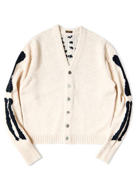 Kapital 5G Wool BONE Short Cardigan | eBay