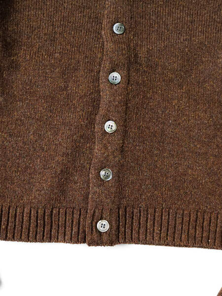 Tシャツ・カットソー HUECLOSET Golji Knit Collar Cardigan SE255 Kapital 5G Wool BONE Short Cardigan | eBay