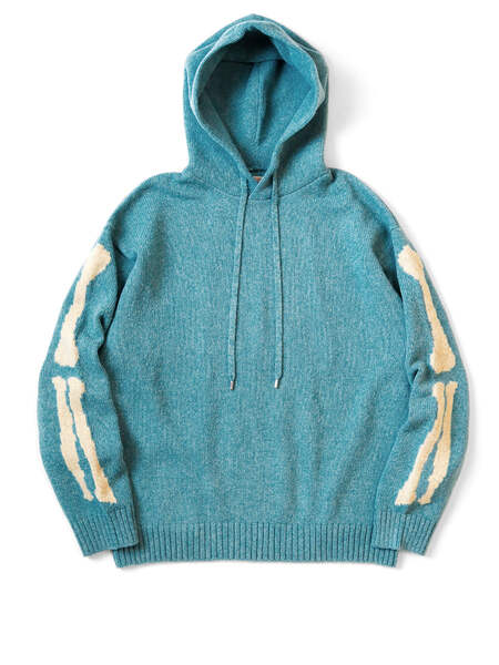 Kapital 5G Wool BONE Hooded Sweater | eBay