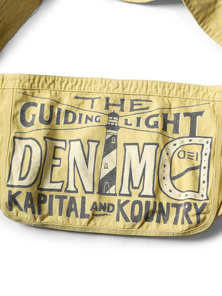 Kapital Canvas Newspaper Bag (GUIDING LIGHT) | eBay