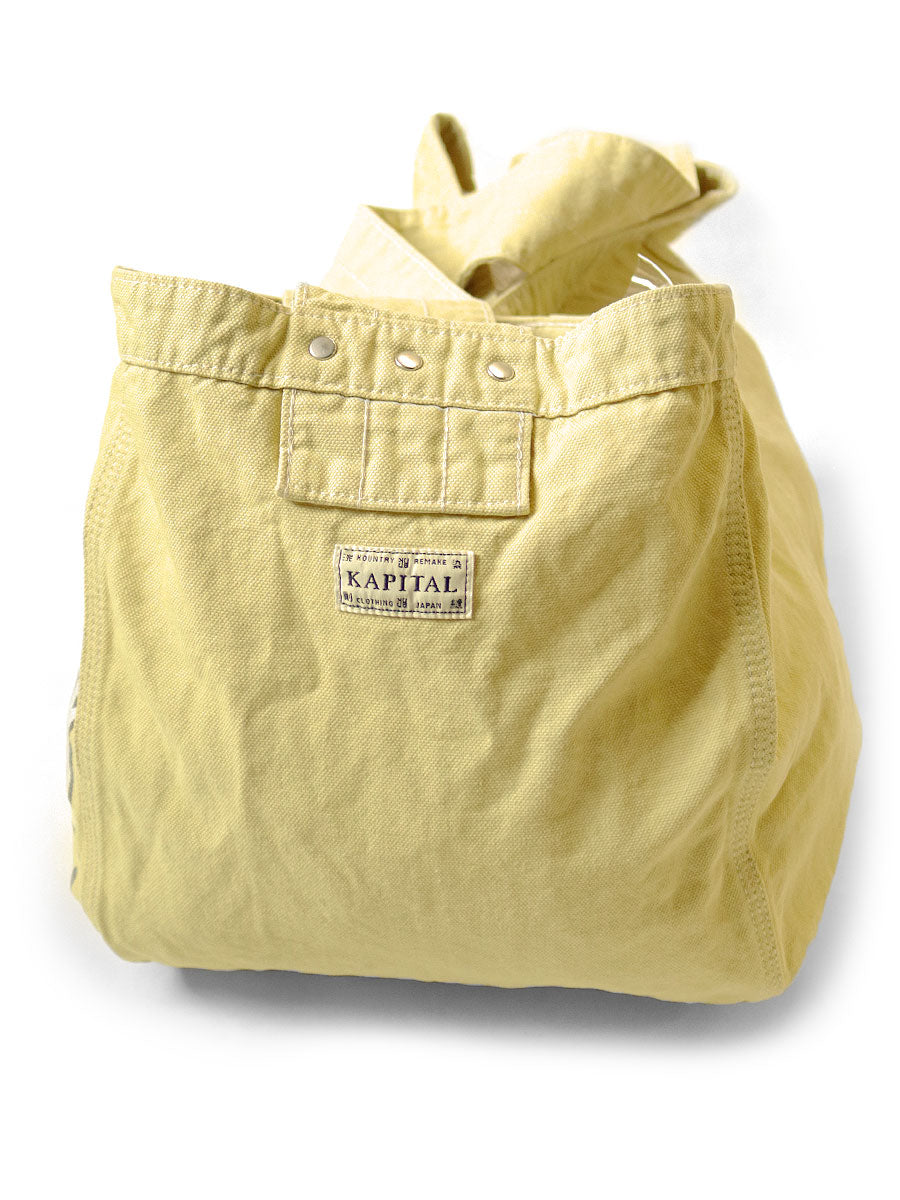 Kapital news paper bag 25ss キャピタル Kapital Canvas 【公式通販】