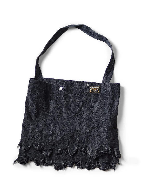 Kapital 12oz Magpie Denim Medicine Bag (Large) | eBay