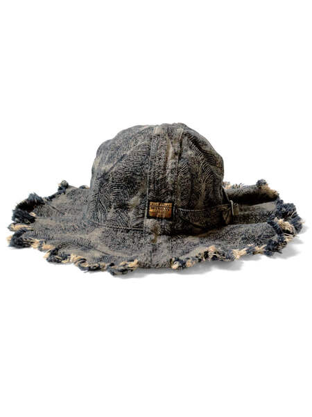 帽子 Y-3 bucket hat -blue/gray color Kapital 12oz Magpie Denim Radio Tulip HAT Cap | eBay