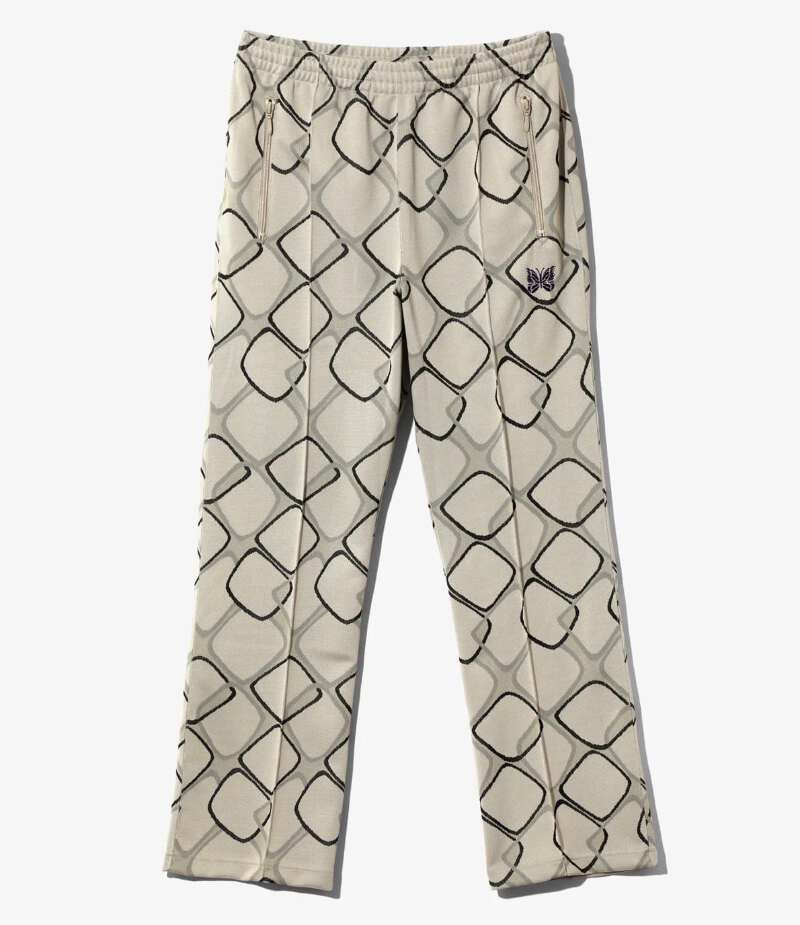 パンツ 25ss NEEDLES Track Pant - Poly Jacquard NEEDLES Poly Jacquard 25SS Straight Fit Track Pants | eBay