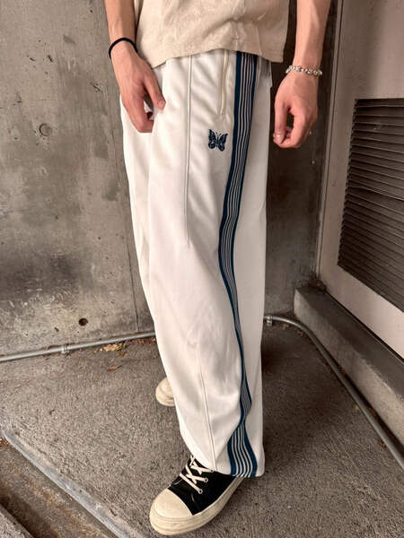 needles Poly Smooth Track Pant 白XS Needles LHP EXCLUSIVE H.D. TRACK PANTS POLY SMOOTH White | eBay