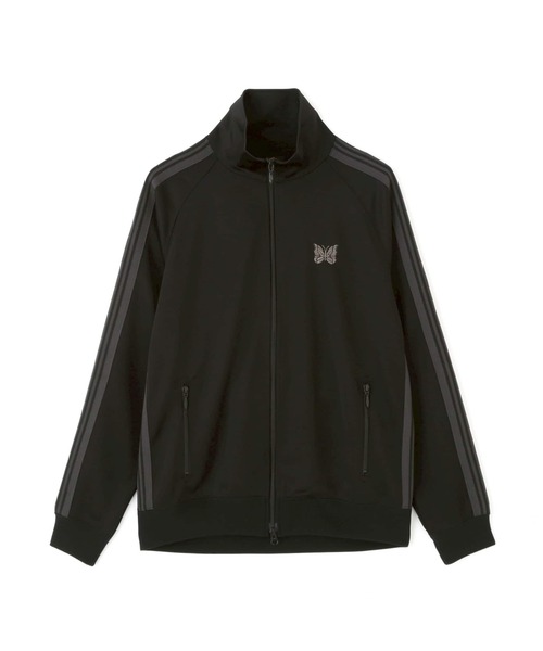 Needles Track Jacket - Poly Smooth 黒×黒 M Needles Track Jacket Poly Smooth Charcoal – LESS 17