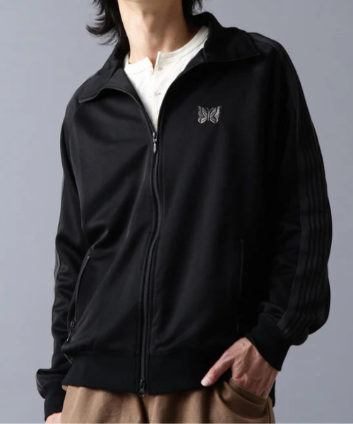 needles トラックトップ　XL Needles LHP EXCLUSIVE TRACK JACKET POLY SMOOTH Black | eBay