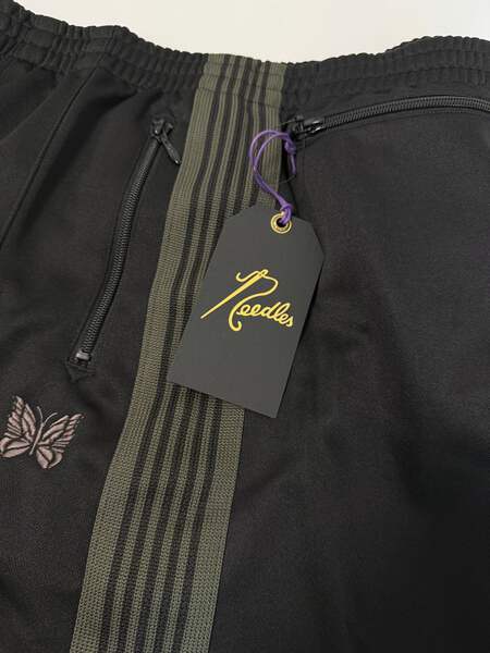 NEEDLES【LHP EXCLUSIVE】 TRACK PANTS NEEDLES/ニードルズ【LHP別注】TRACK PANT - SYNTHETIC LEATHER