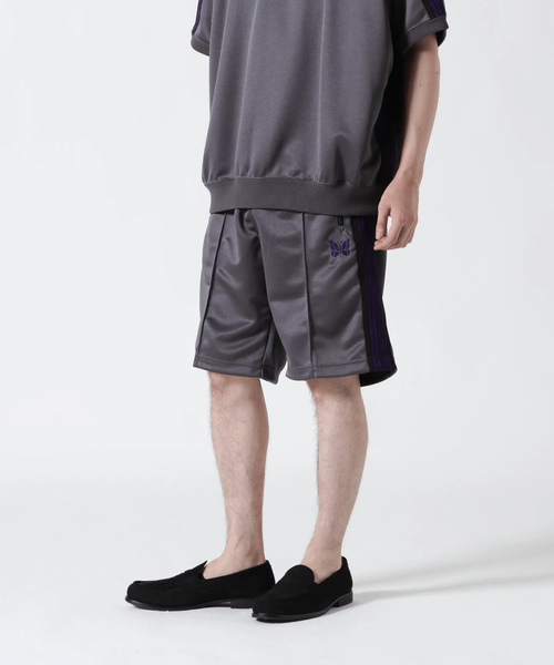 NEEDLES TRACK SHORT POLY CLOTH チャコール (S) 9244_1.jpeg?etag=
