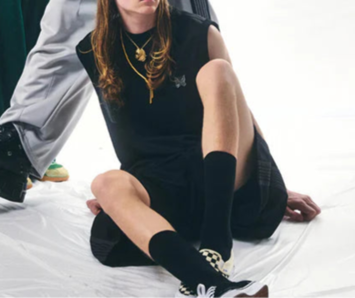 Needles x LHP Exclusive NeckPoly Smooth Black Sleeveless Track