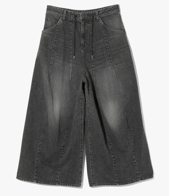 Needles H.D. BUGGY JEAN 12OZ DENIM PANT - Black | eBay