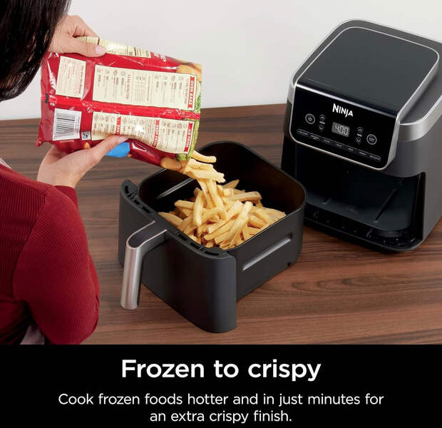 Ninja Air Fryer Pro XL 7-in-1, Max Crisp Tech, 450F for Hotter