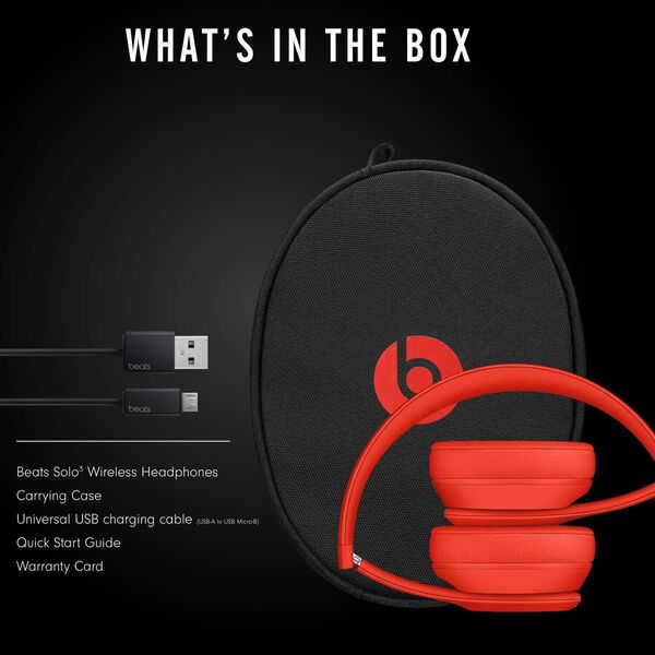 Beats Solo3 Wireless On-Ear Bluetooth Headphones Apple W1 Chip