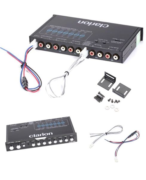 Clarion MA-6250A ハイブリッドステレオミキシングアンプ NEW CLARION EQS755 7-BAND Car Audio Graphic Equalizer 3.5mm RCA
