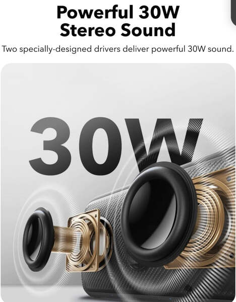 Soundcore Motion 300 by Anker, Bluetooth Speaker, Wireless Hi-Res