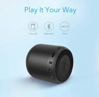 Soundcore Anker Mini, Super-Portable Bluetooth Speaker with FM