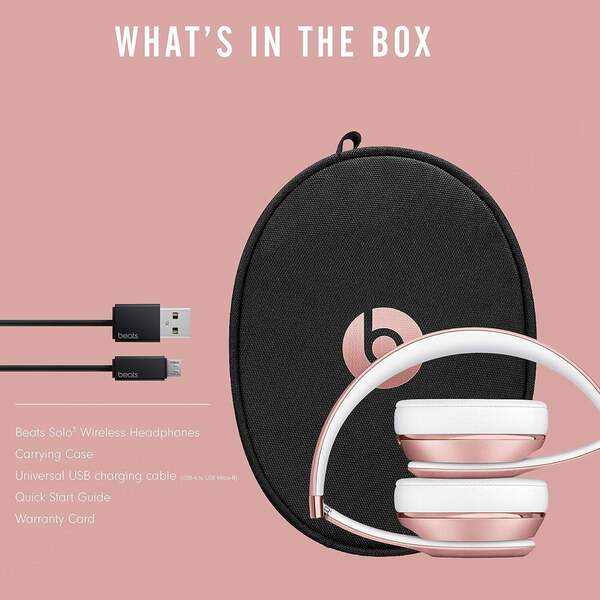 Beats Solo3 Wireless On-Ear Bluetooth Headphones Apple W1