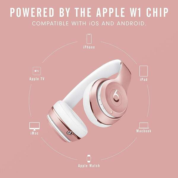 Beats Solo3 Wireless On-Ear Bluetooth Headphones Apple W1
