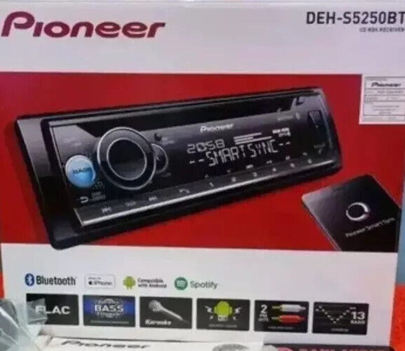 Pioneer DEH-S5250BT Shortwave Bluetooth FM AM SW RDS USB IPod Car