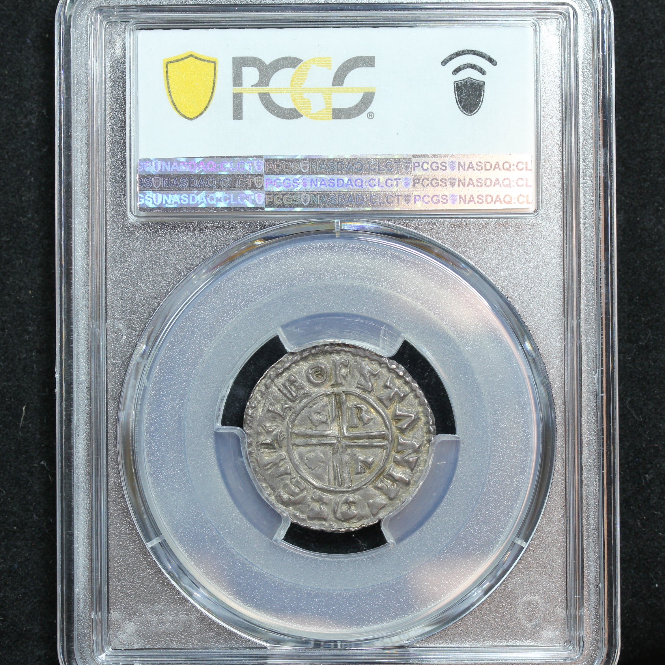 978-1016 Great Britain One Penny Silver Coin S-1148 Aethelred II