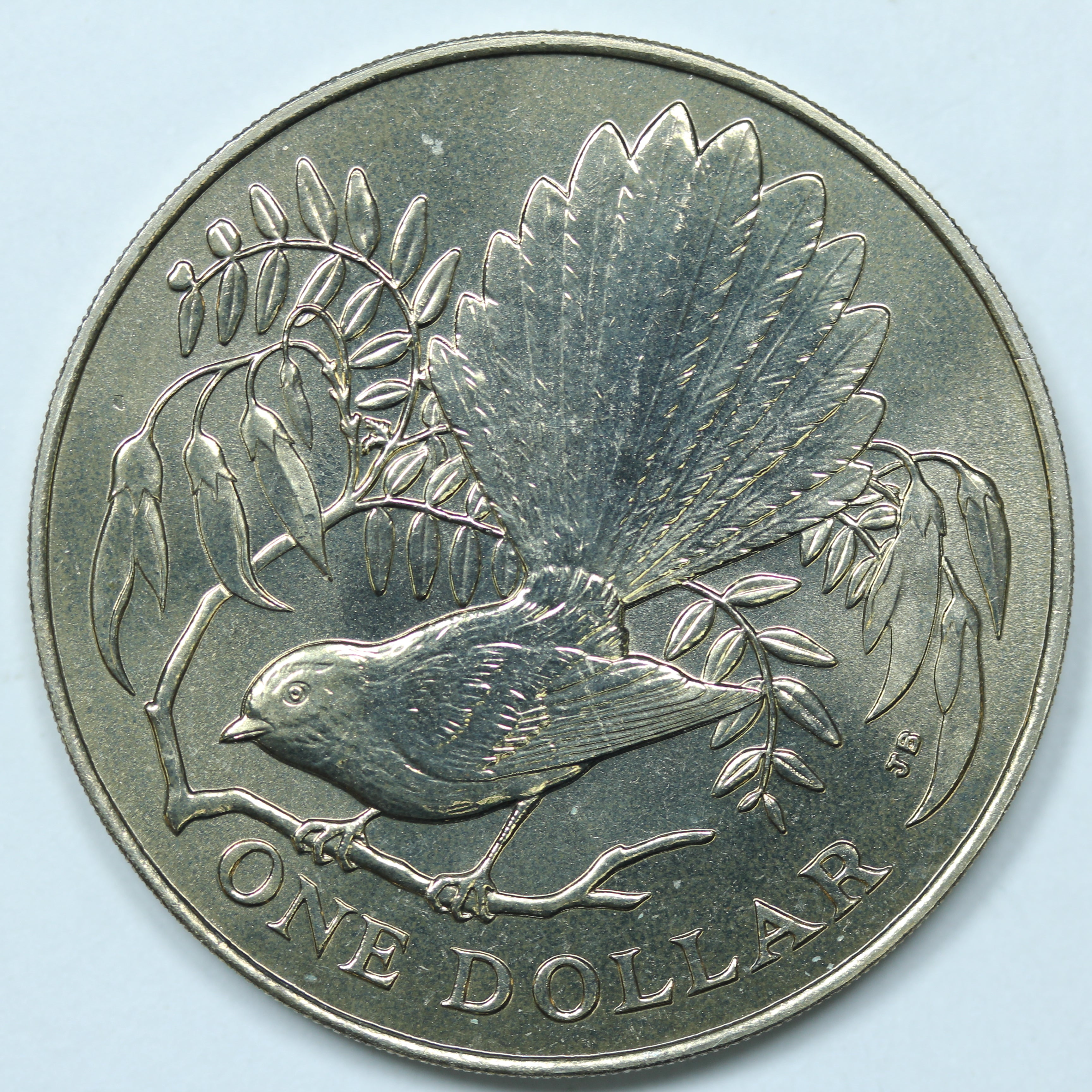 【激レア10インチアナログ】bird 童神 新品未開封 1980 New Zealand NZ $1 Coin Fantail Bird BU | eBay