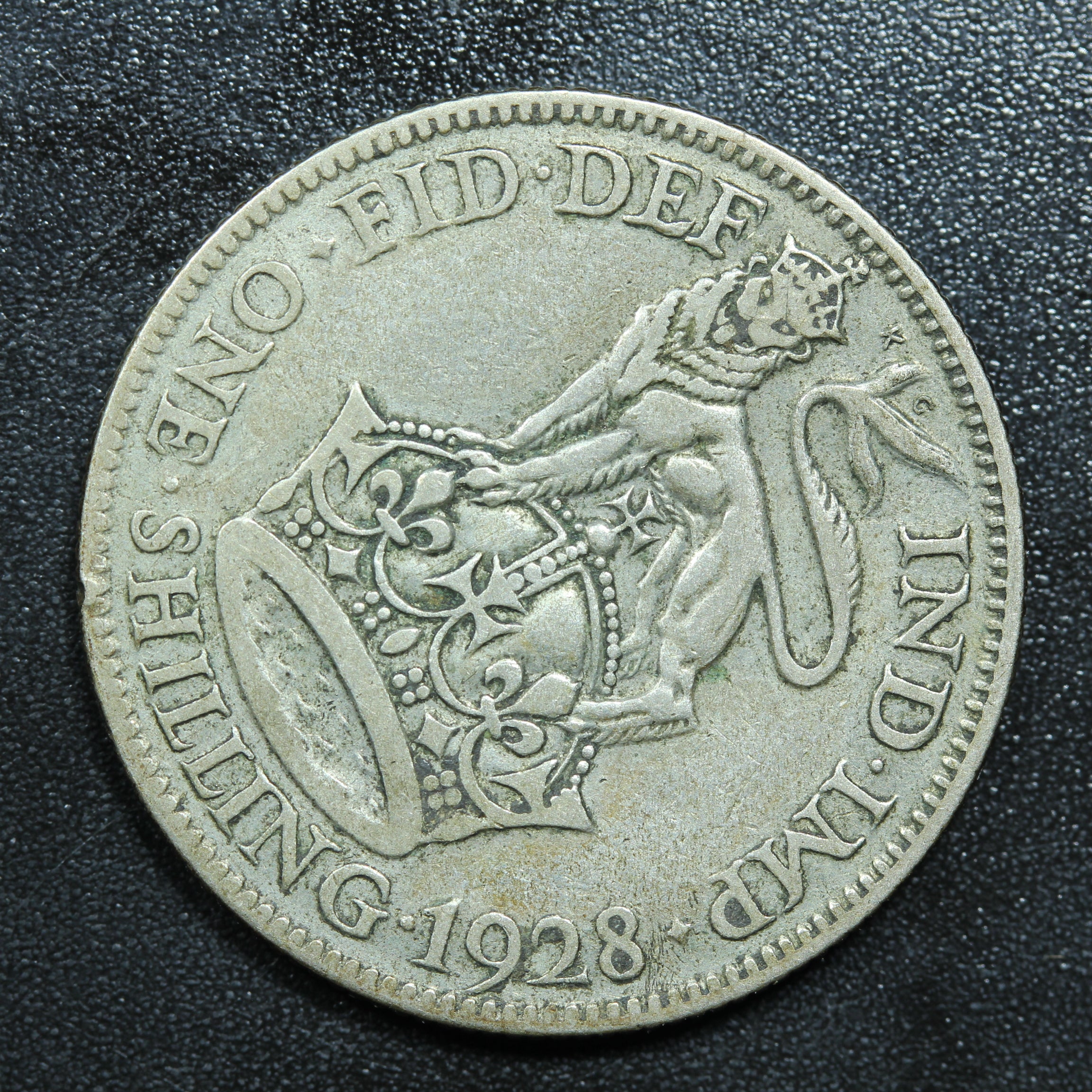 イギリス 1987年 1 Shilling 銀貨 1928 United Kingdom 1 One Shilling George V Coin KM# 833 | eBay