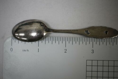 TH Marthinsen Norway Sterling Silver Telemark Demitasse Spoon #222
