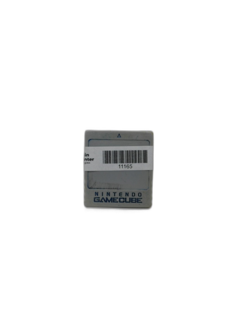 Nintendo Gamecube Memory Card 59 Blocks Dol 008 Game