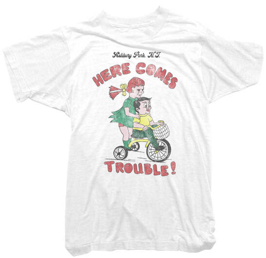 Johnny Ramone Official T Shirt Here Comes Trouble Tee Worn By Johnny Ramone Ebay