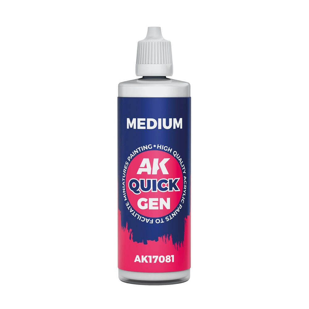 AK Interactive 17081 Quick Gen Medium 60ml Brand New