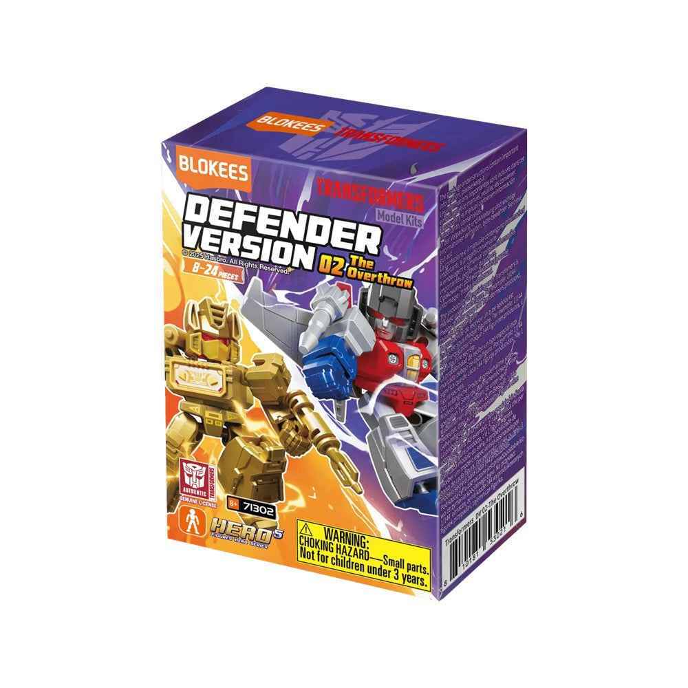 Blokees 71302 Transformers Defender Version 02 The Overthrow Blind Box (1 Random Figure) Brand New Blokees 71302 Transformers Defender Version 02 The Overthrow Blind Box (1 Random Figure) Brand New