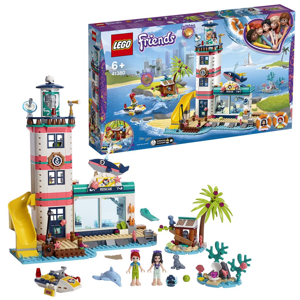 friends lighthouse rescue center lego 41380