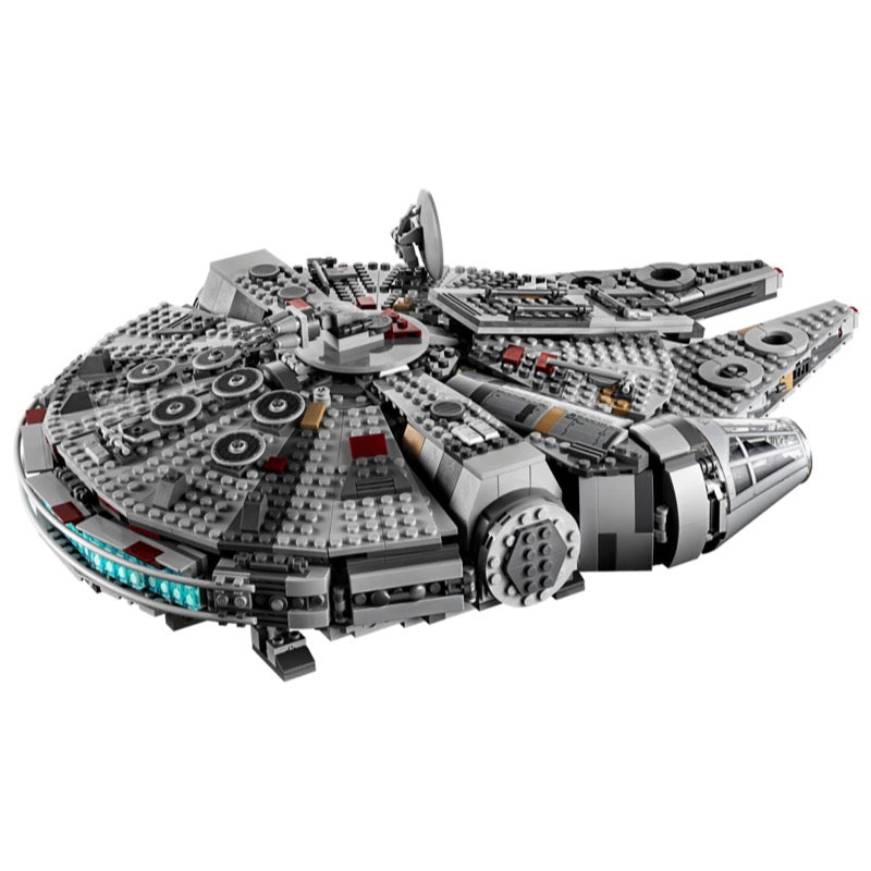 millennium falcon lego 75257