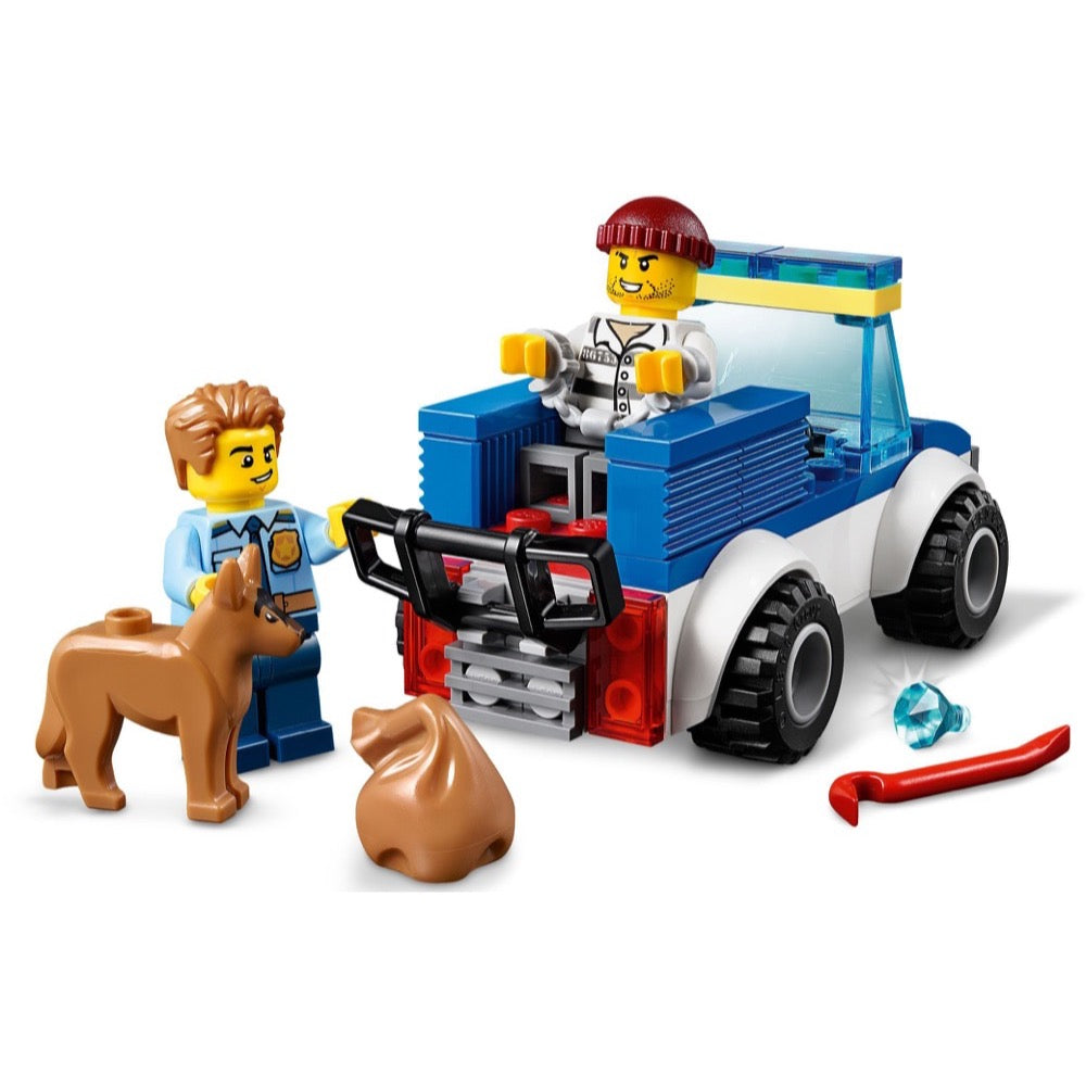 Конструктор lego city police 60241 полицейский отряд с собакой