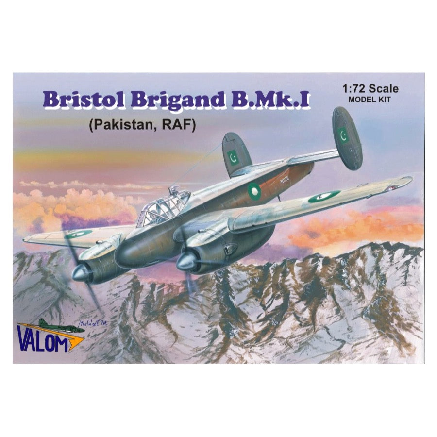 Valom 72081 1/72 Bristol Brigand B.MK.I PAF RAF Plastic Model Kit Brand ...