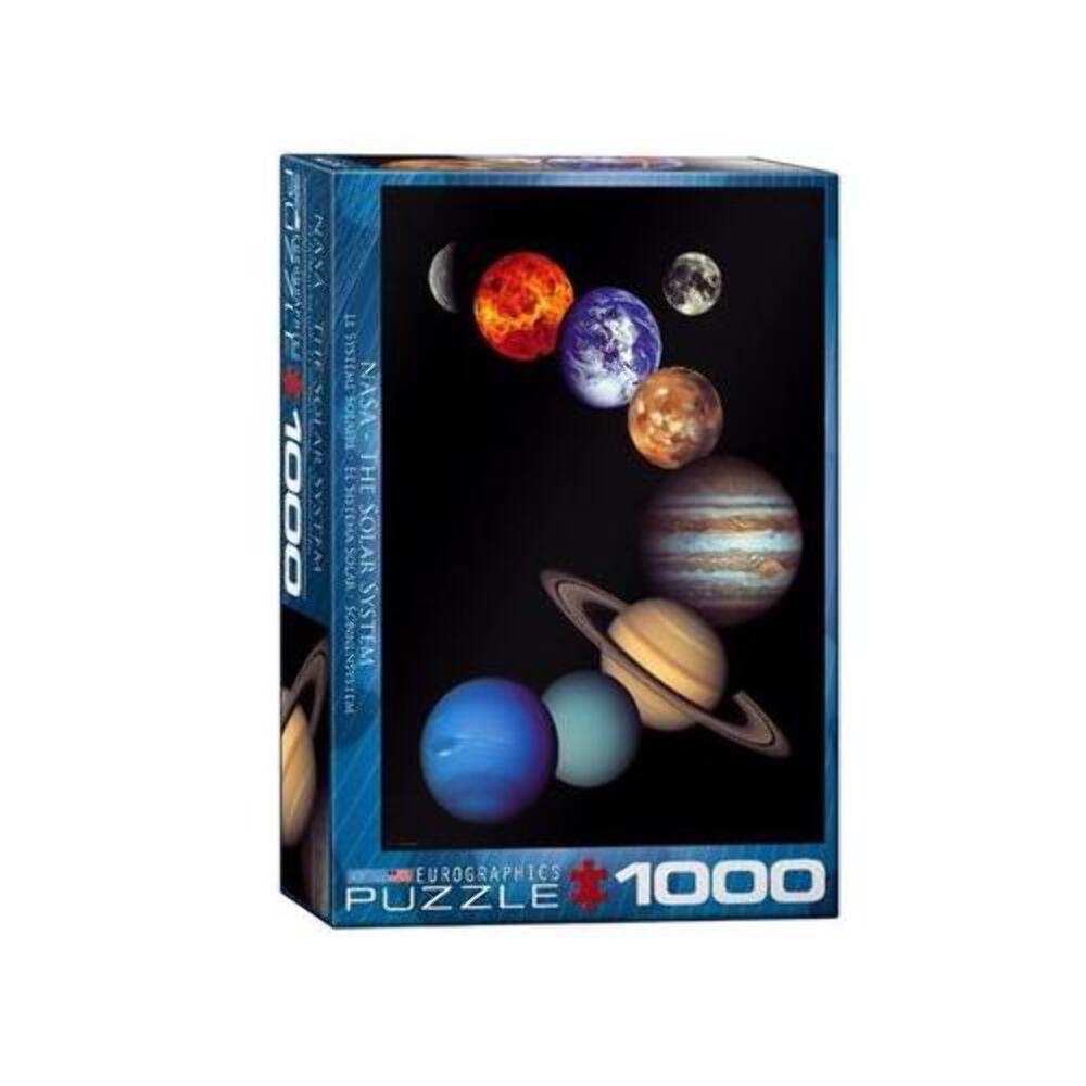 Eurographics 60100 NASA Solar System 1000pc Jigsaw Puzzle Brand New