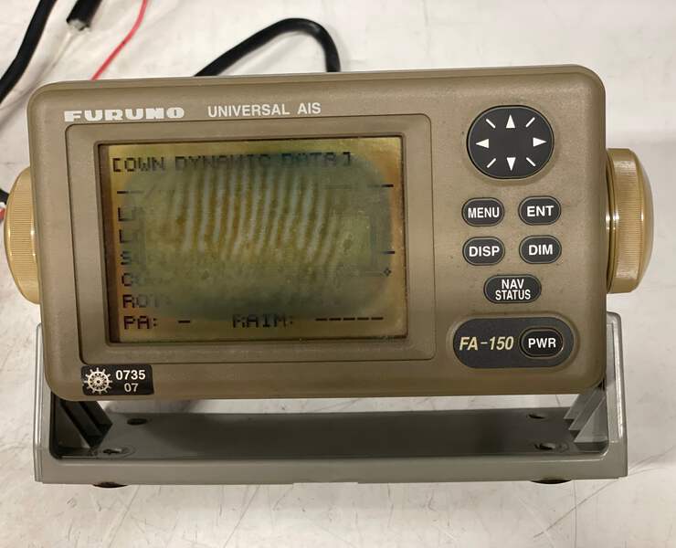 Furuno FA-1502 Monitor Unit for FA-150 Universal AIS w/ Bracket
