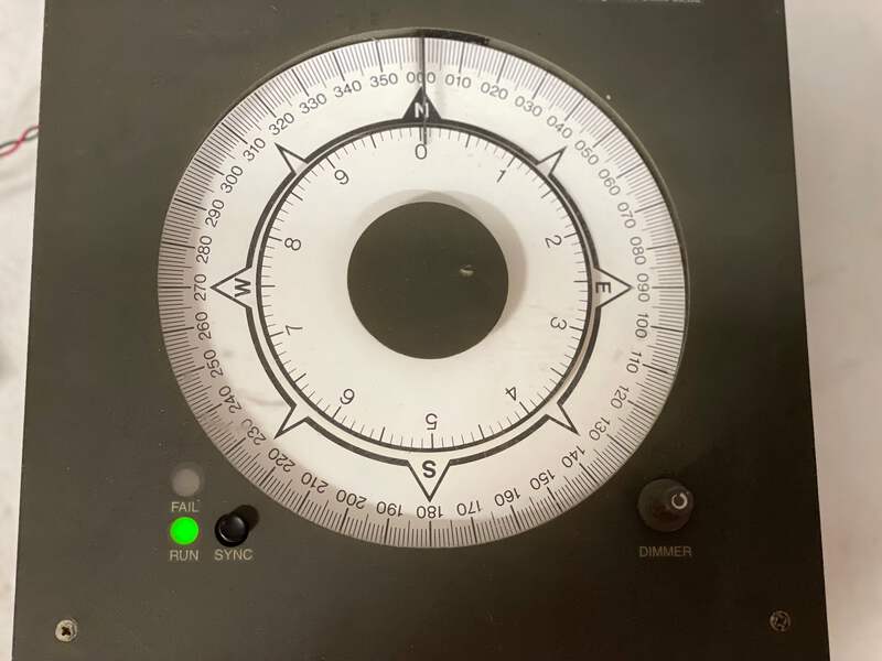 Yokogawa MKR051 Gyro Compass Repeater (Used) | eBay