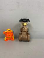 Vanne à Boisseau (gate Valve) Smith Cooper 1" IPS En Laiton - Neuve - Pour Eau, Huile, Vapeur