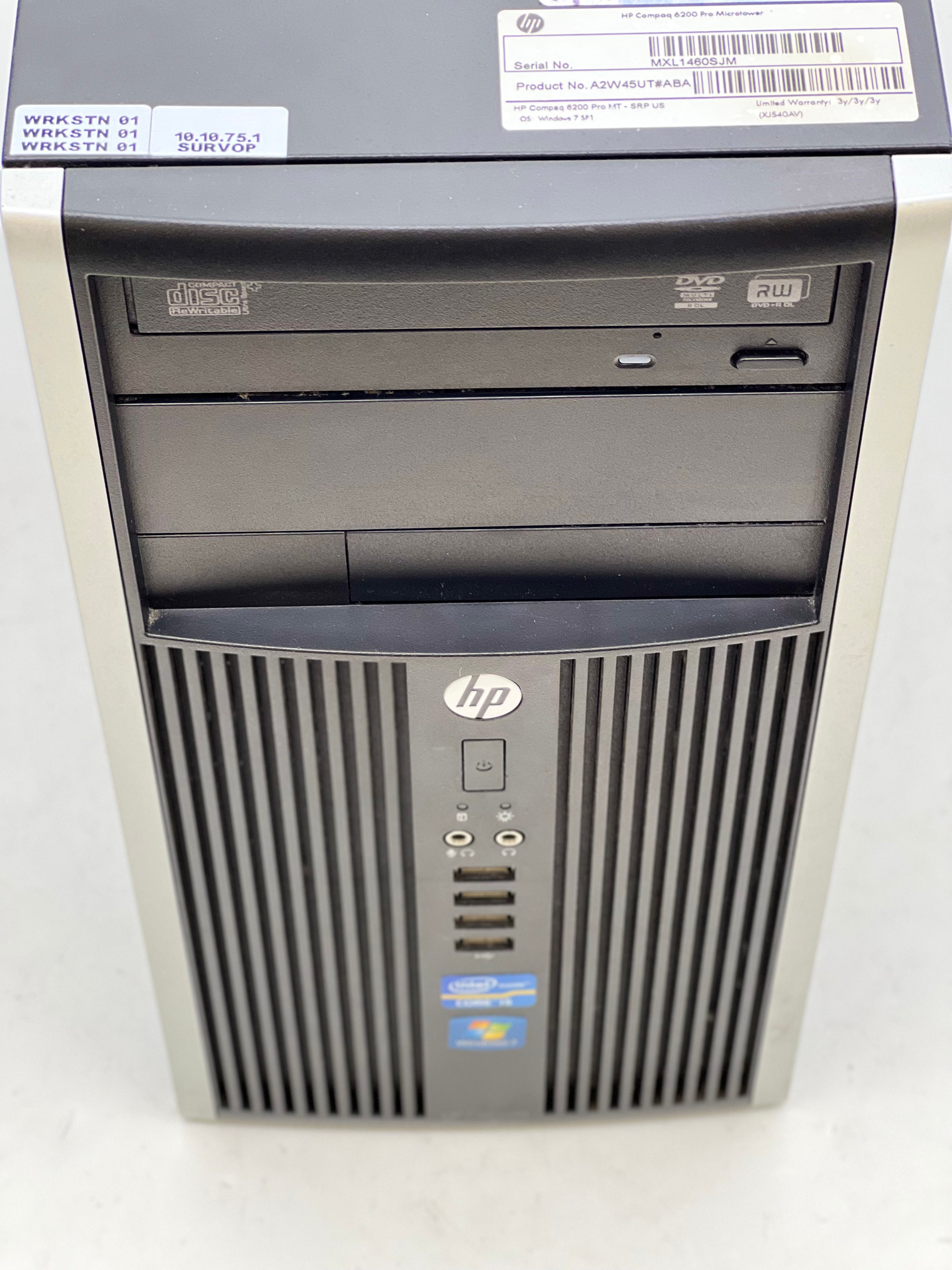 hp - 美品 hp Compaq620  4GB　Windows10   COMPAQ HP compaq 6200 pro SFF Computer intel Pentium DC 2.6GHz 4GB