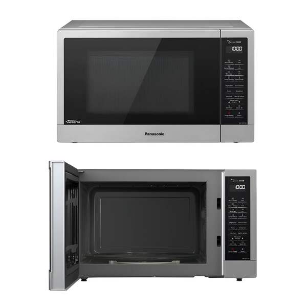 Panasonic 32L Stainless Steel Inverter Sensor Microwave NN-ST67JS - Refurbished - View 