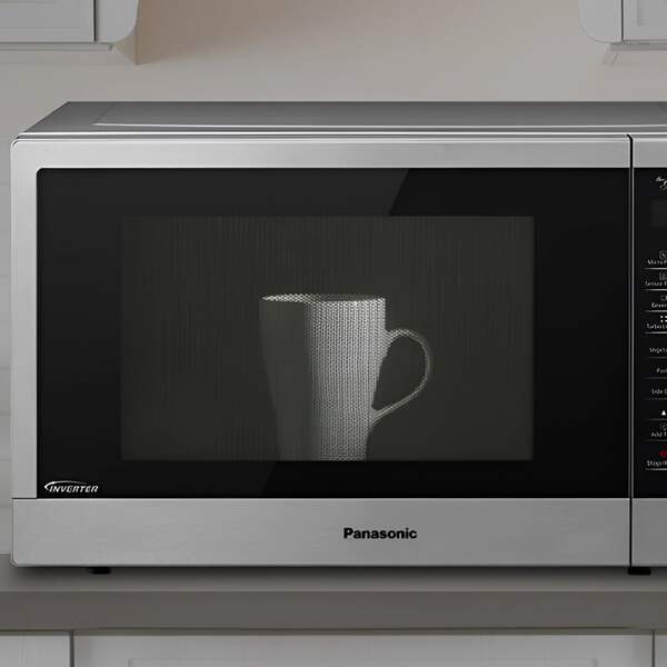 Panasonic 32L Stainless Steel Inverter Sensor Microwave NN-ST67JS - Refurbished - View 