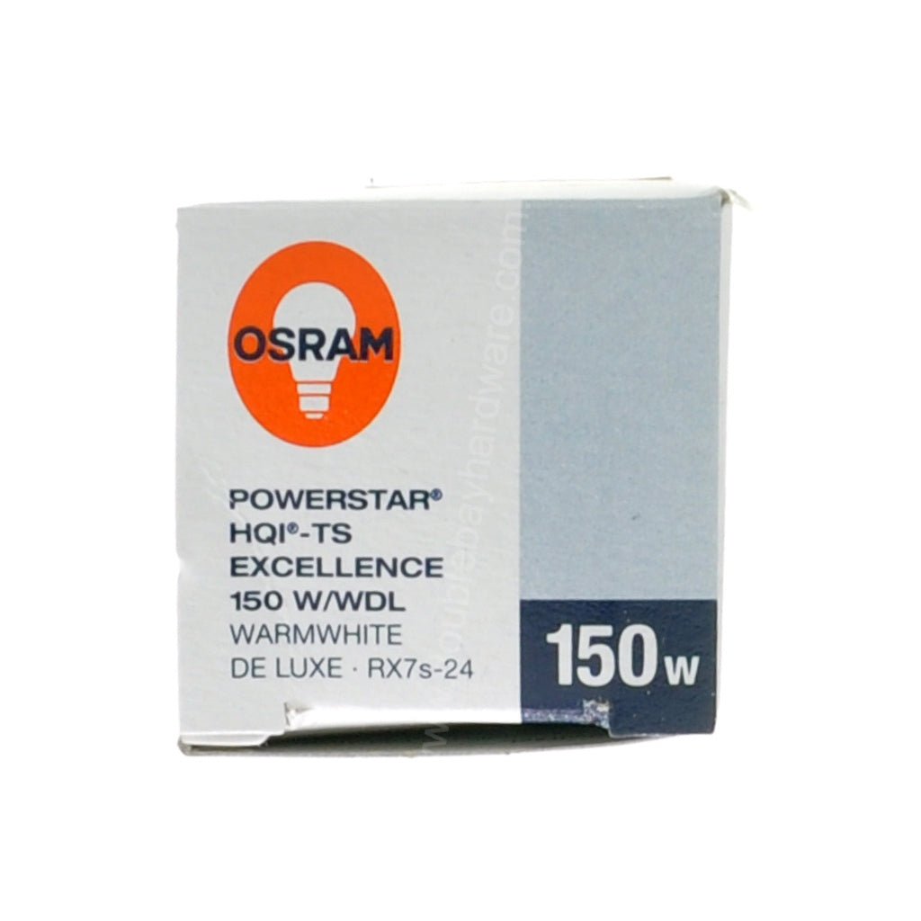 OSRAM POWERSTAR HQI-TS Excellence Light Bulb RX7s-24 150W/WDL