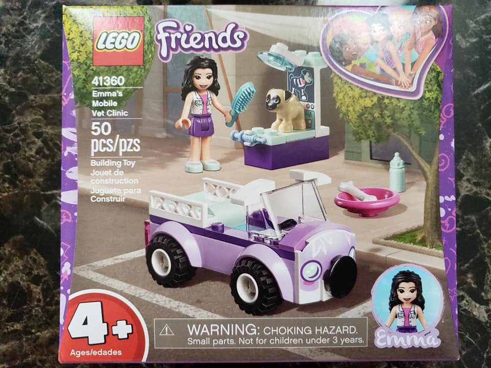 lego friends mobile vet