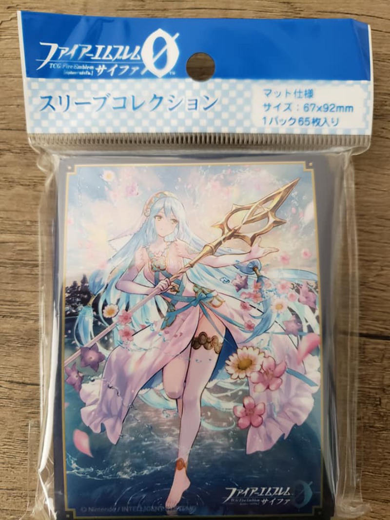 Fire Emblem Cipher 0 Movic Card Sleeves Azura Aqua Japan 