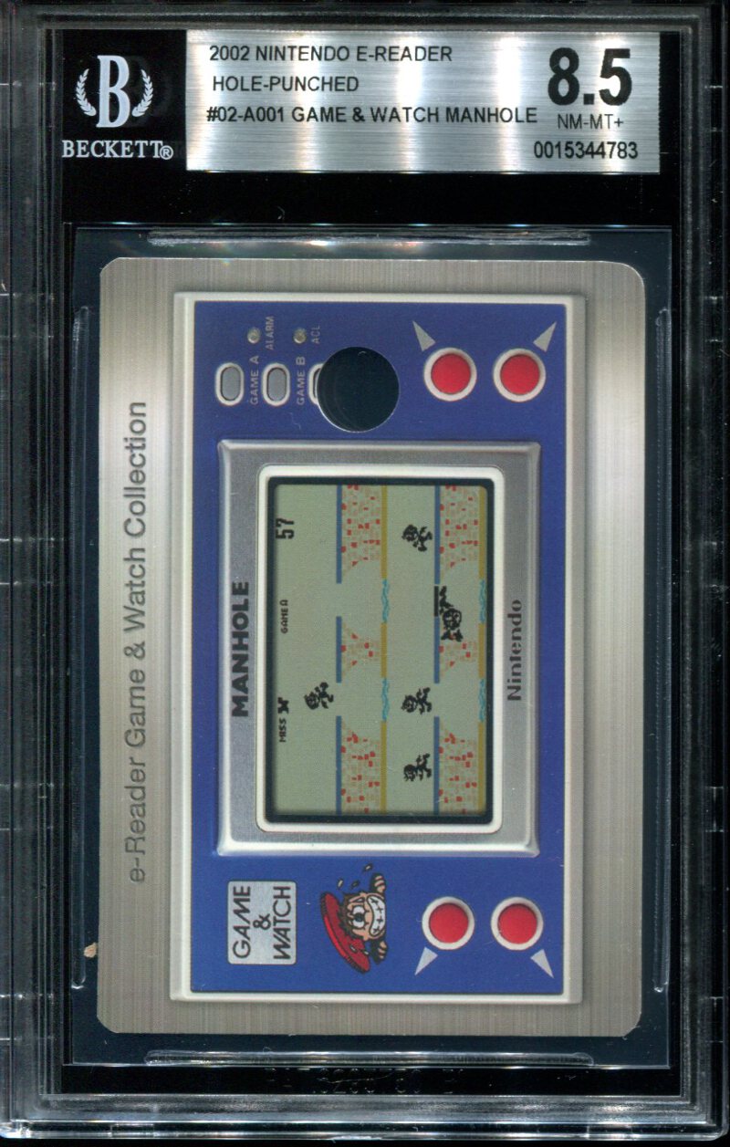 Game & Watch Manhole - BGS 8.5 - Hole-Punched - E-reader