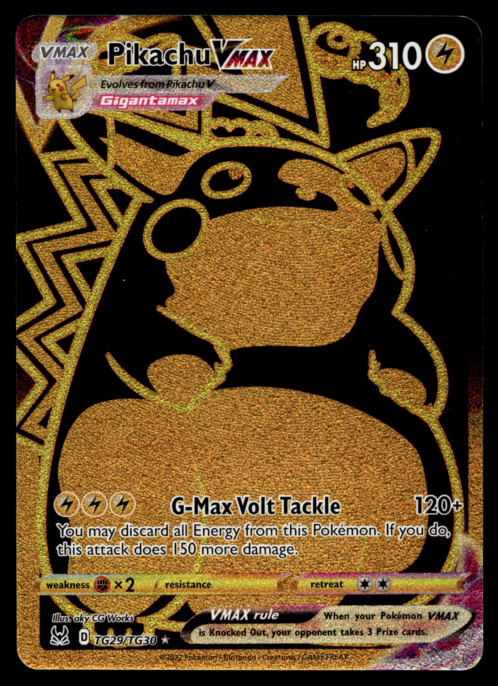 Pikachu VMAX - VMAX Climax #46 Pokemon Card