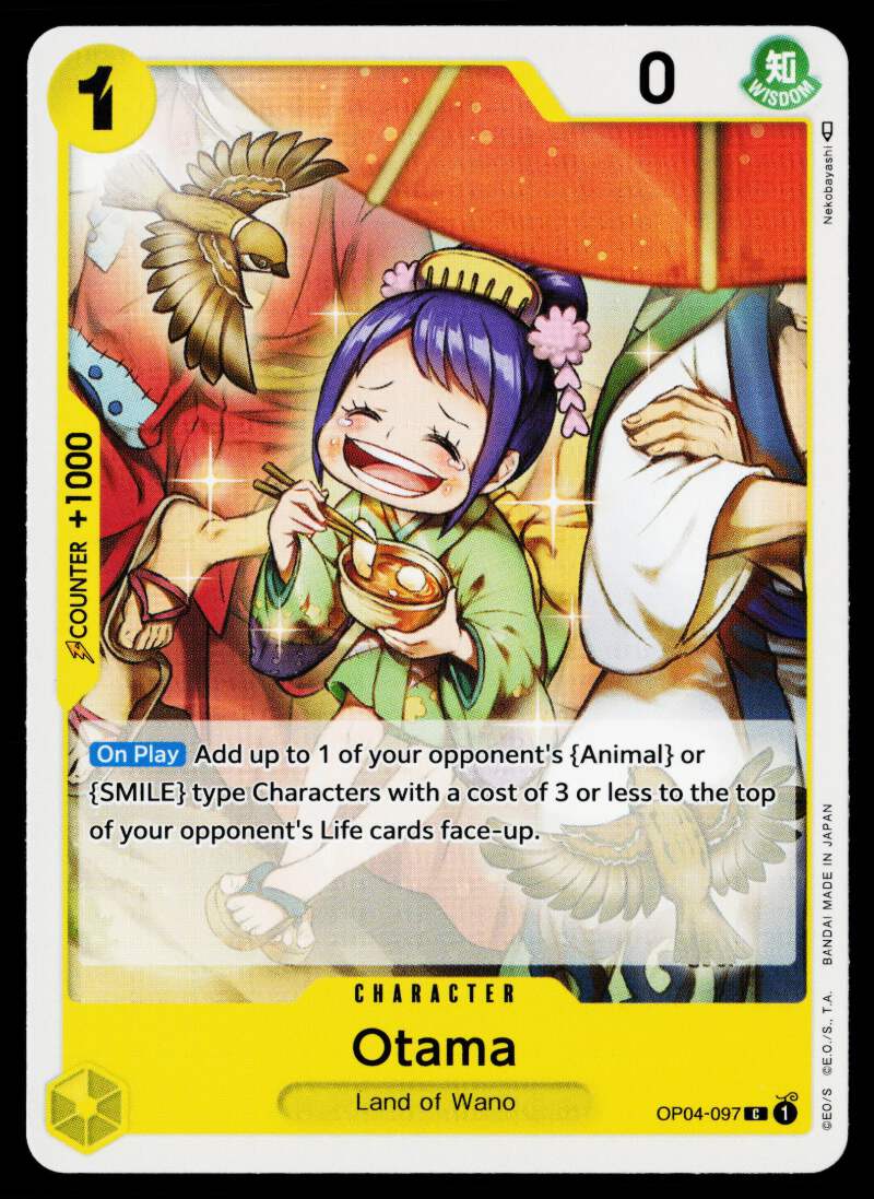 Otama - OP04-097 - NM - Common - English OP04 - One Piece TCG | eBay