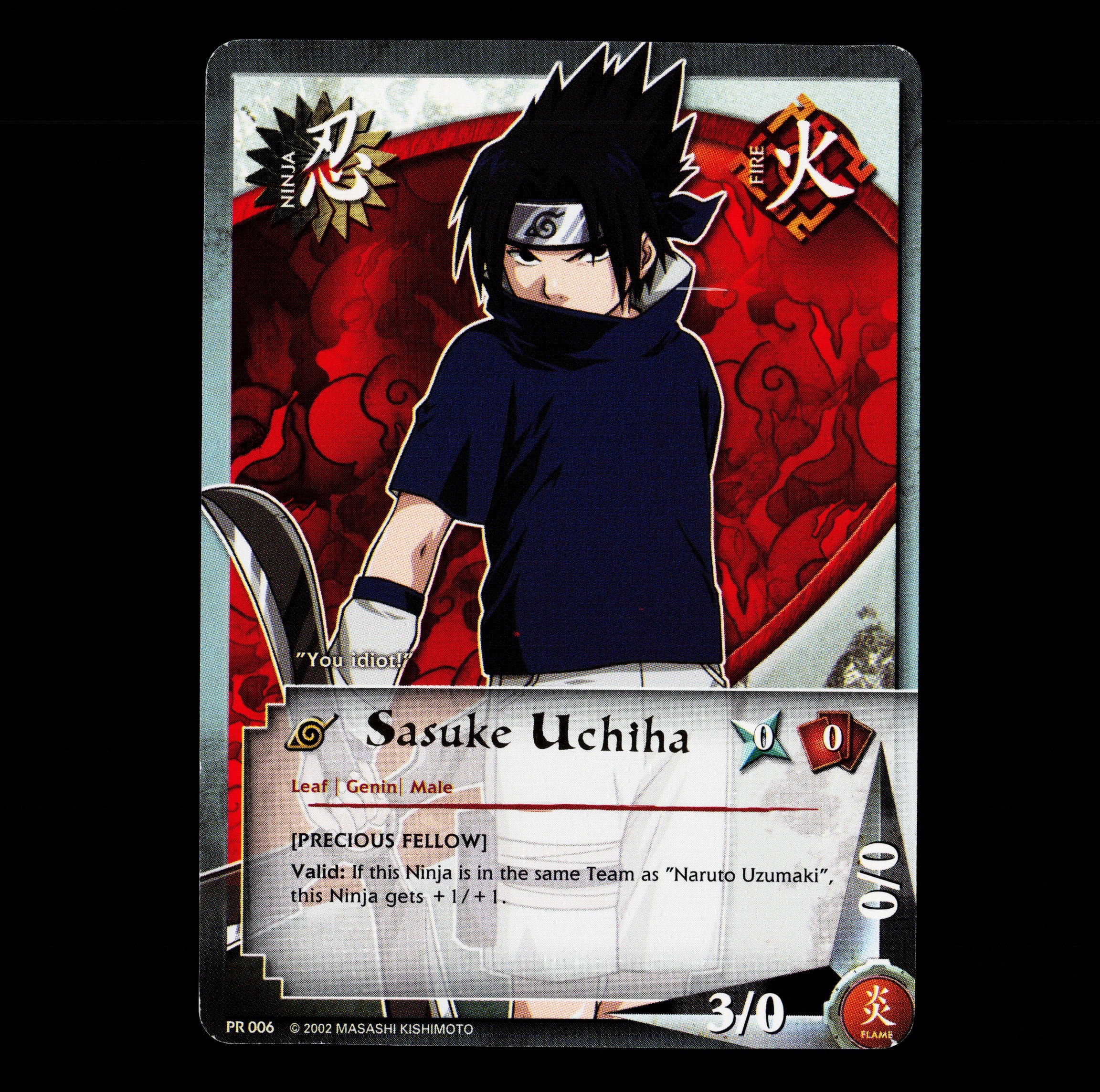 sasuke裂波140 Sasuke Uchiha - PR-027 - Common - 1st Edition Promo Cards