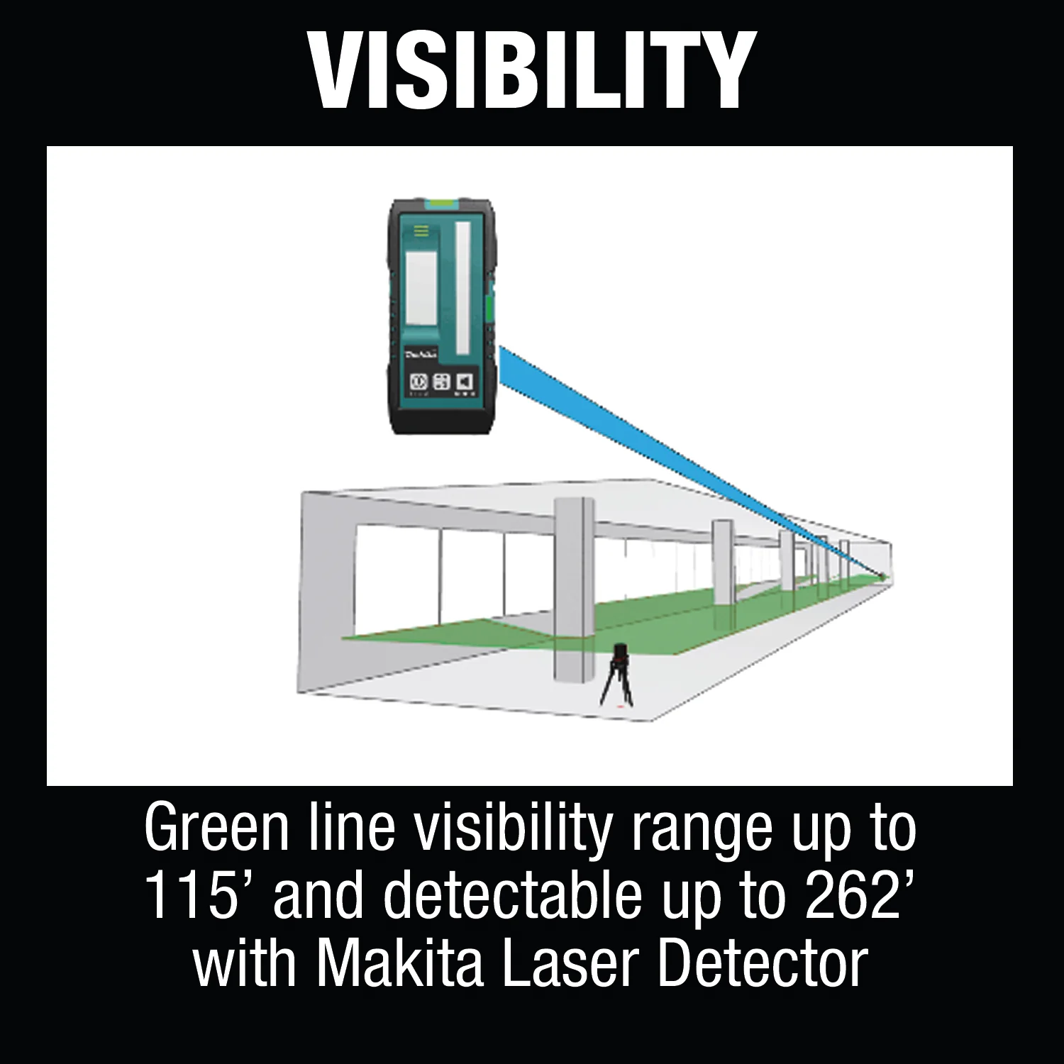 Makita SK106GDNAX Kit láser de haz verde autonivelante  inalámbrico de iones de litio CXT® de 12 V máx. (2.0 Ah) : Herramientas y  Mejoras del Hogar
